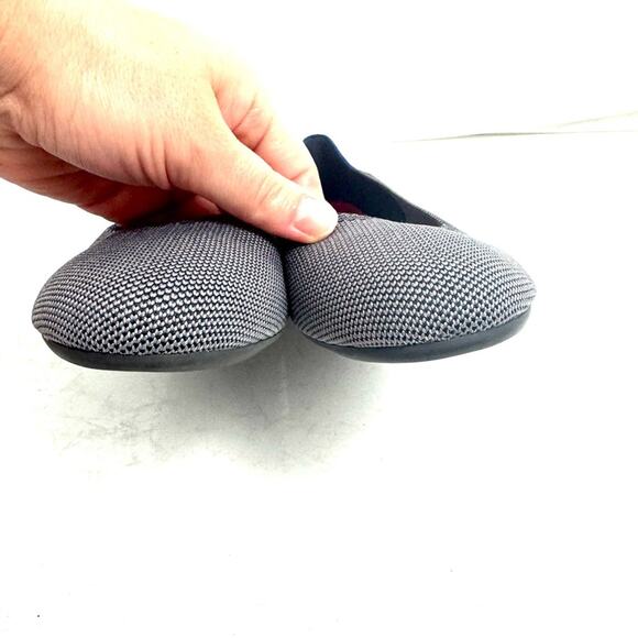 Rothy’s Gray Round Toe Flats Shoes Size 8.5 - Picture 3 of 8